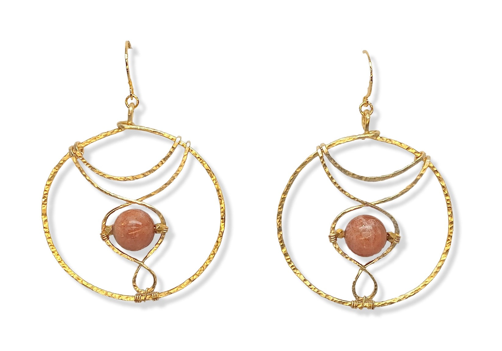 Cosmo Earring -Sunstone